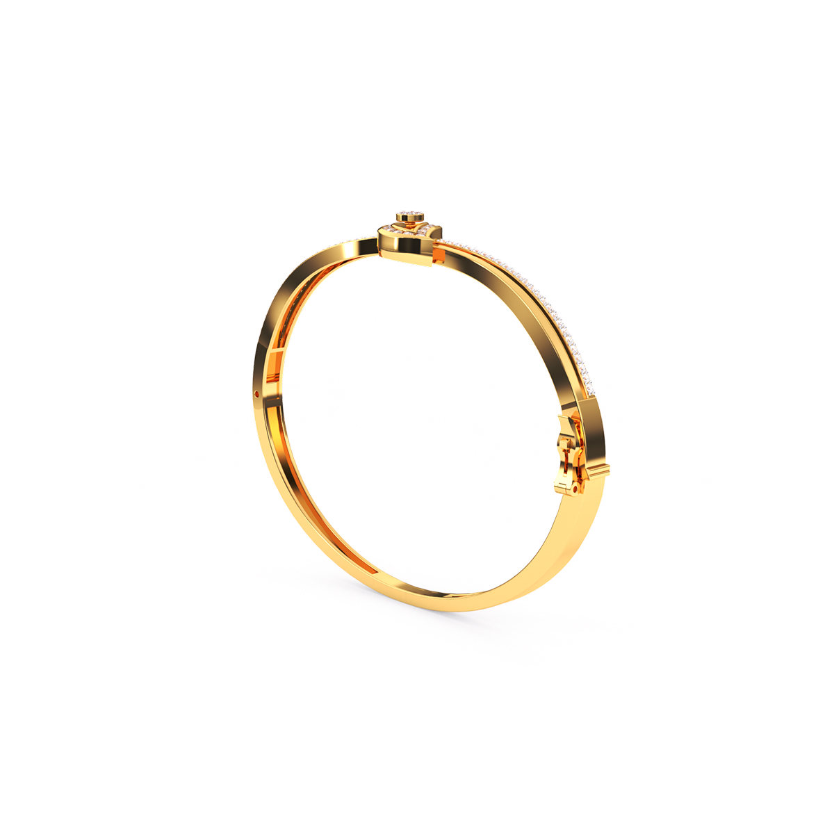 Modern Evil Eyes Diamond Bracelet